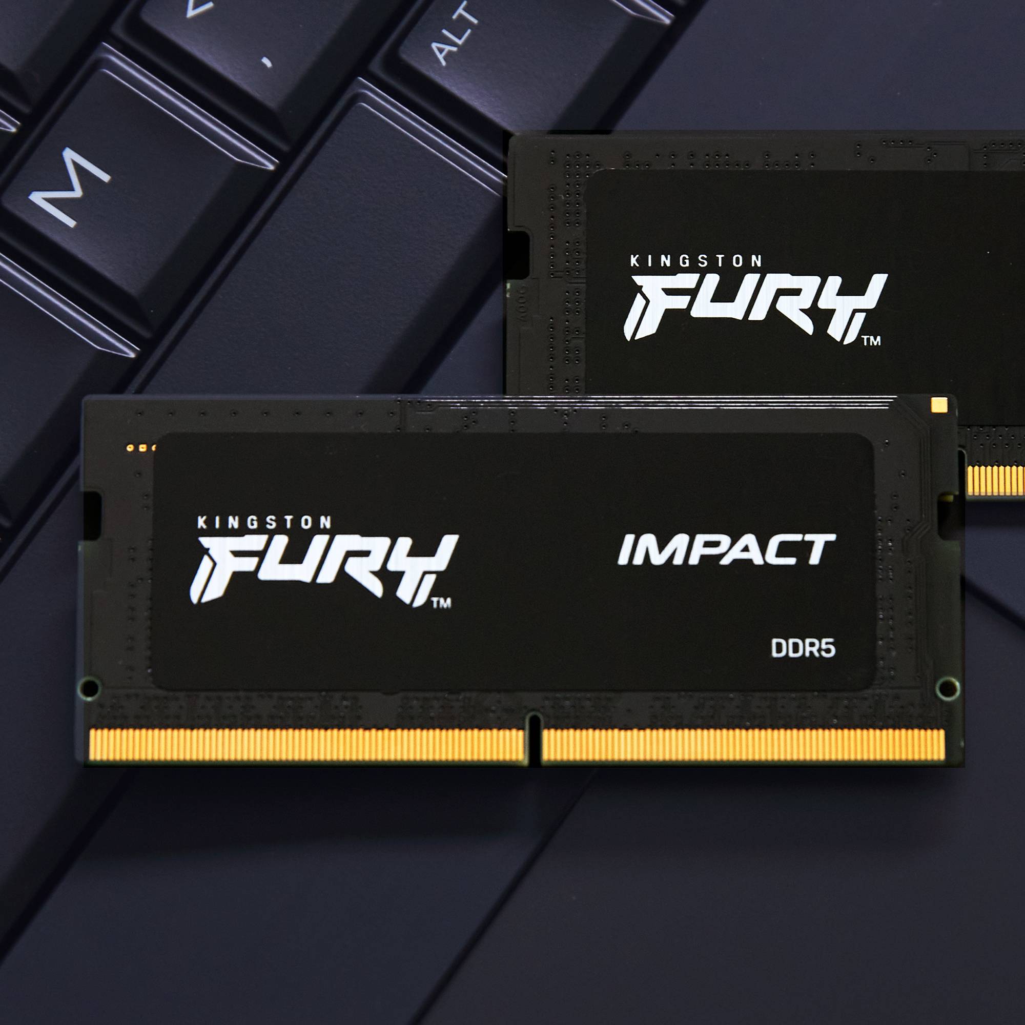 Rca Informatique - image du produit : 32GB DDR5-6400MT/S CL38 SODIMM (KIT OF 2) FURY IMPACT XMP