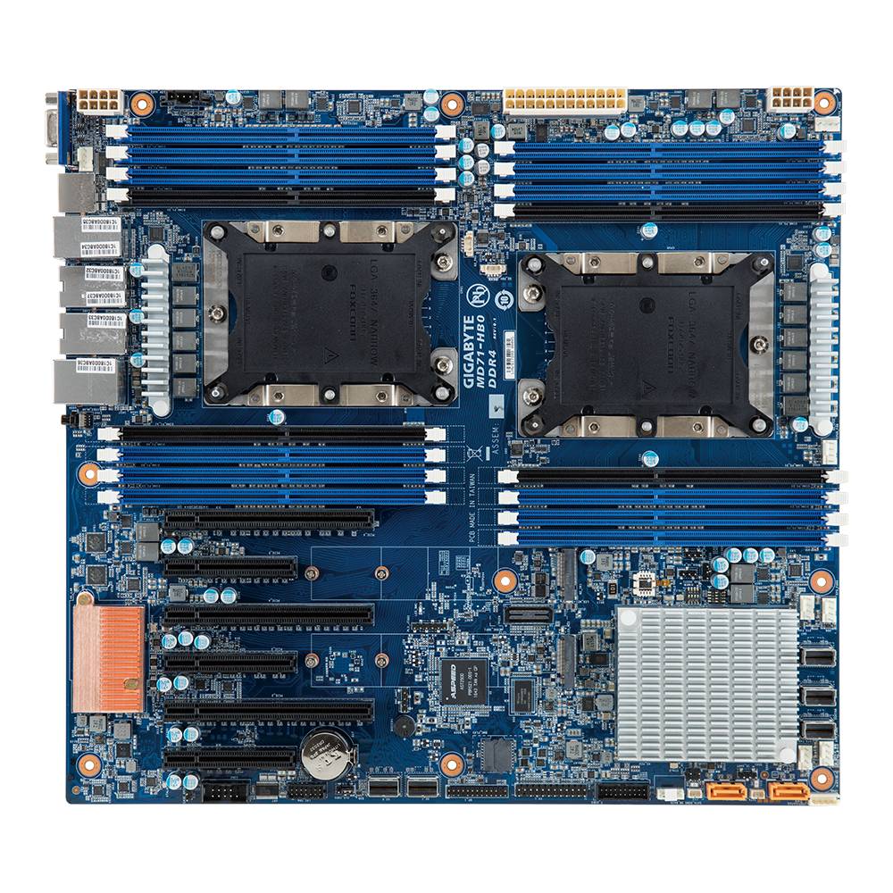 Rca Informatique - image du produit : INTEL MB MD71-HB0 2XLGA3647 16XDIMM 2X10GB 2X1GB 12XSATA3