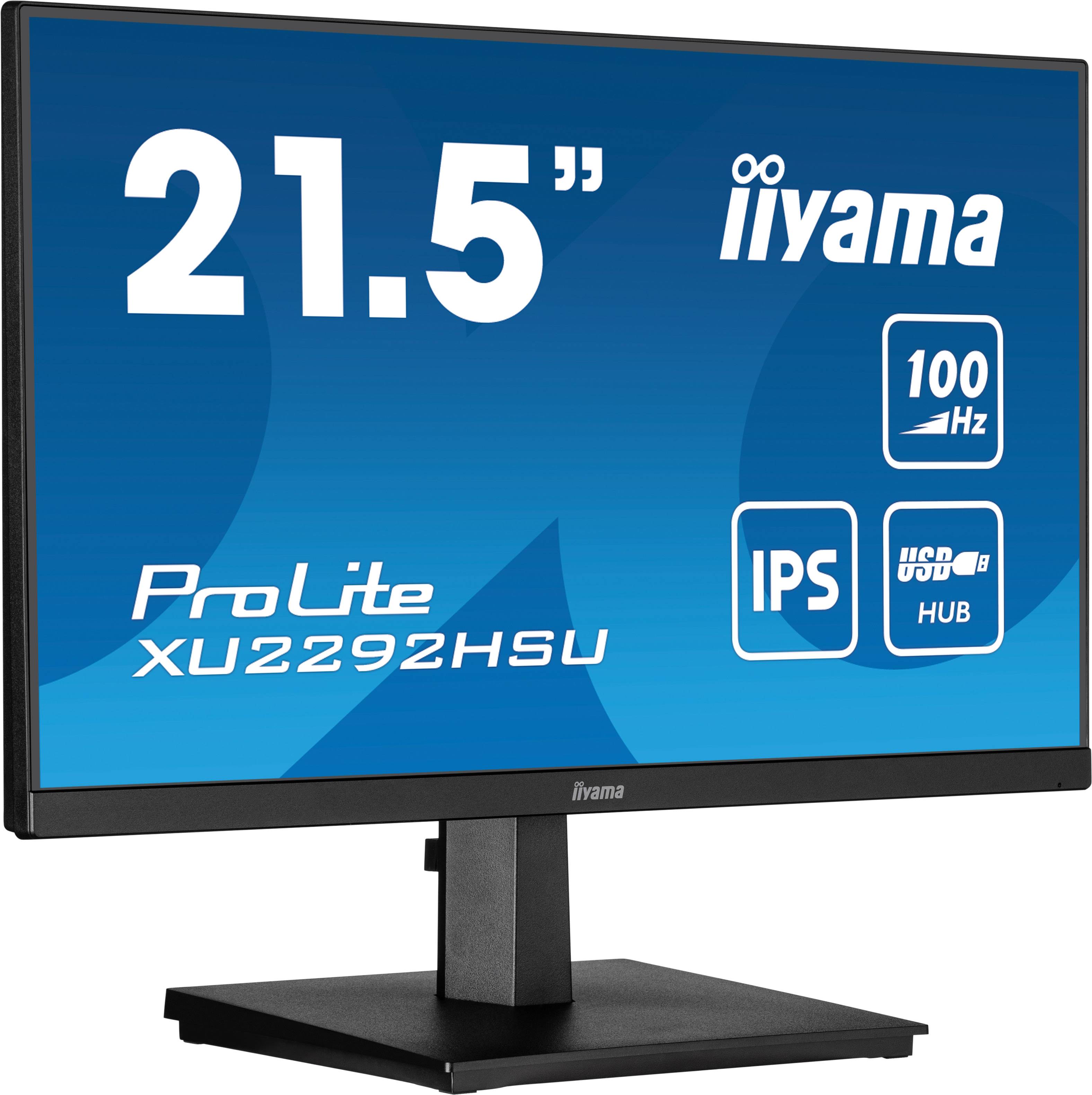 Rca Informatique - image du produit : XU2292HSU-B6 21.5IN IPS FHD 250CD/HDMI/DP/4USB HUB