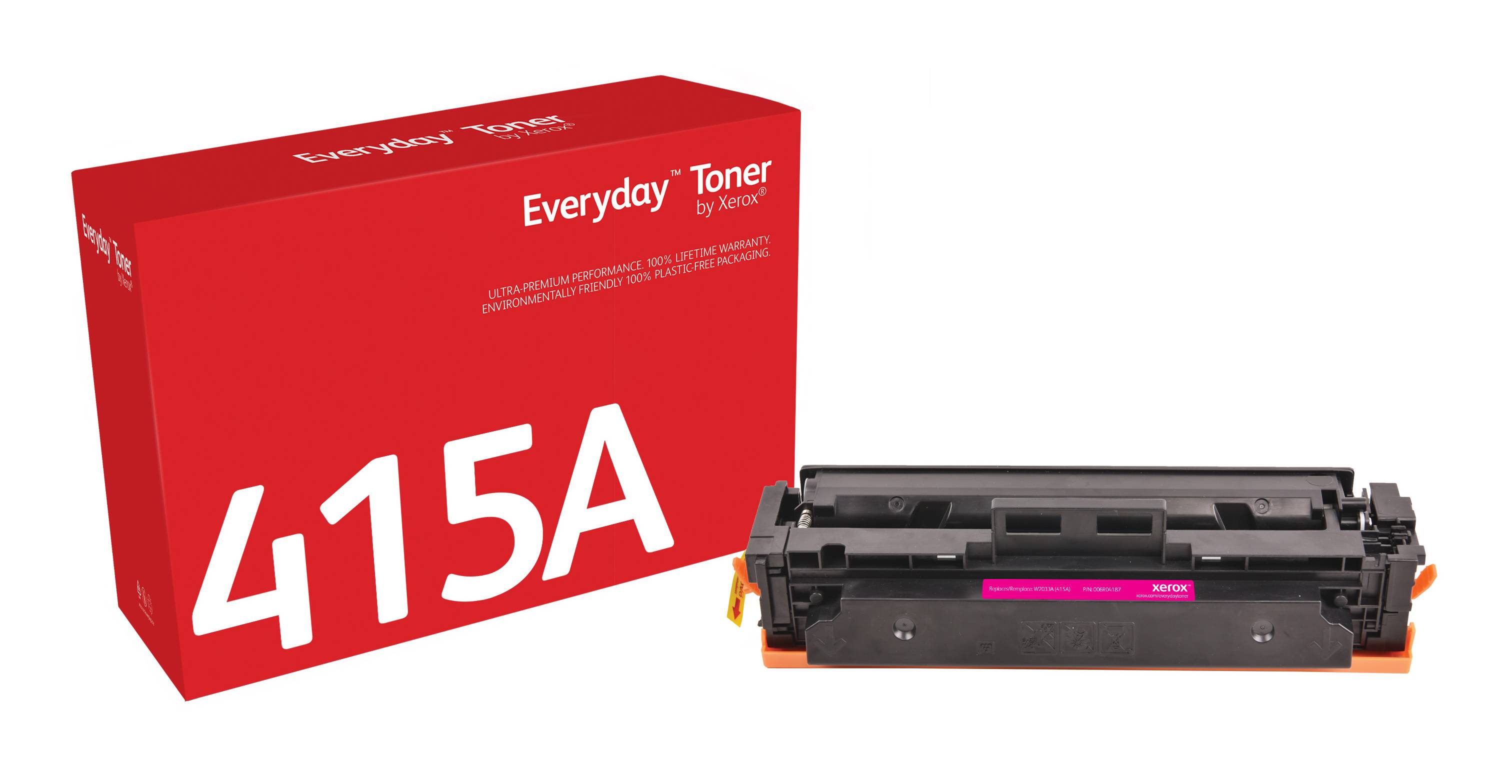 Rca Informatique - Image du produit : EVERYDAY MAGENTA TONER FOR HP 415A (W2033A) STANDARD CAPACITY