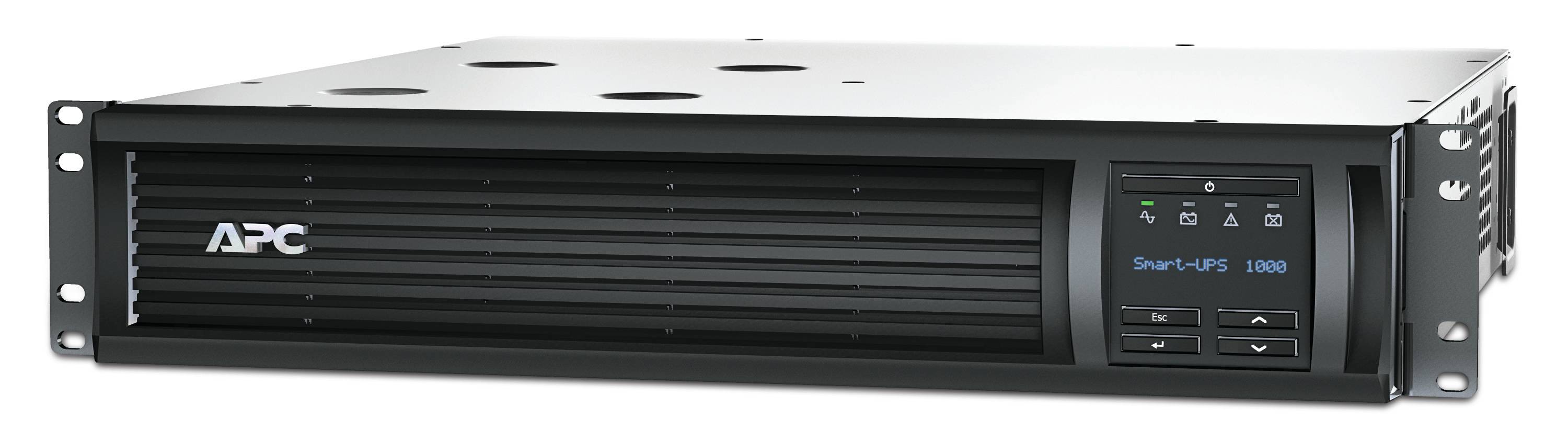 Rca Informatique - image du produit : APC SMART-UPS 1000VA LCD RM 2U 230V WITH SMARTCONNECT IN