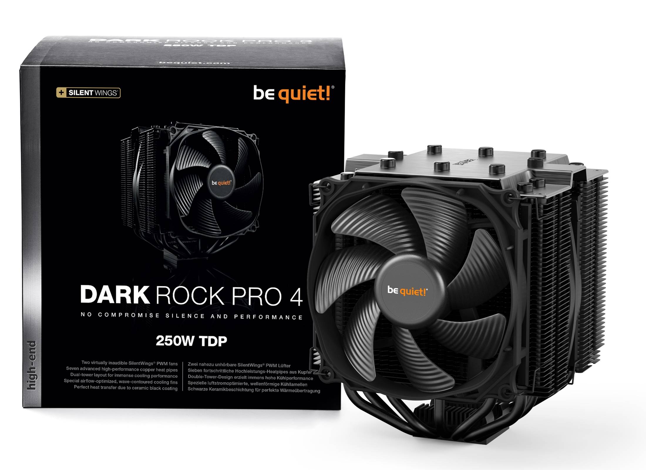 Rca Informatique - image du produit : BE QUIET DARK ROCK PRO 4 .