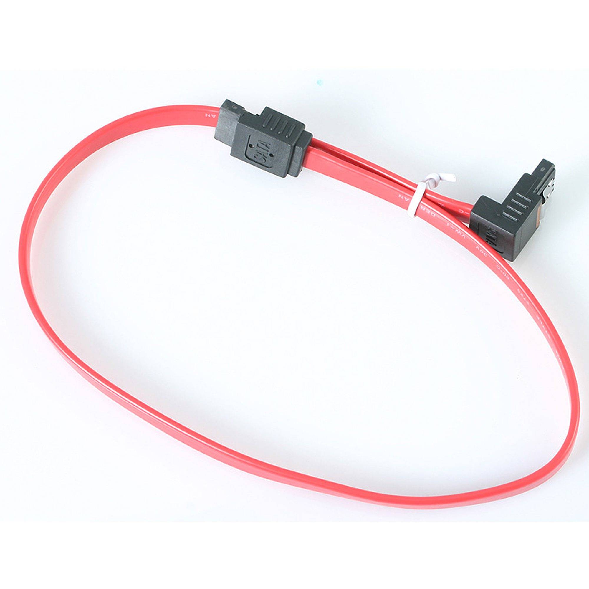 Rca Informatique - image du produit : RIGHT ANGLE SATA CABLE 0.46CM