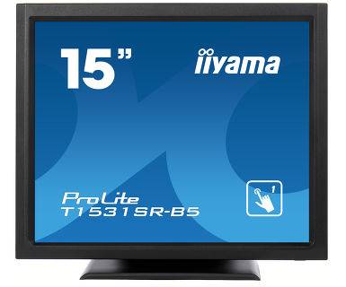 Rca Informatique - image du produit : T1531SR-B5 700:1 8MS BLACK 15IN LCD-TOUCH 1024 X 768 4:3
