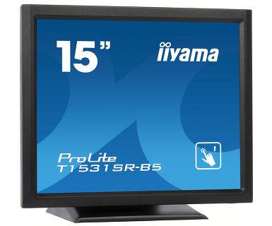 Rca Informatique - Image du produit : T1531SR-B5 700:1 8MS BLACK 15IN LCD-TOUCH 1024 X 768 4:3