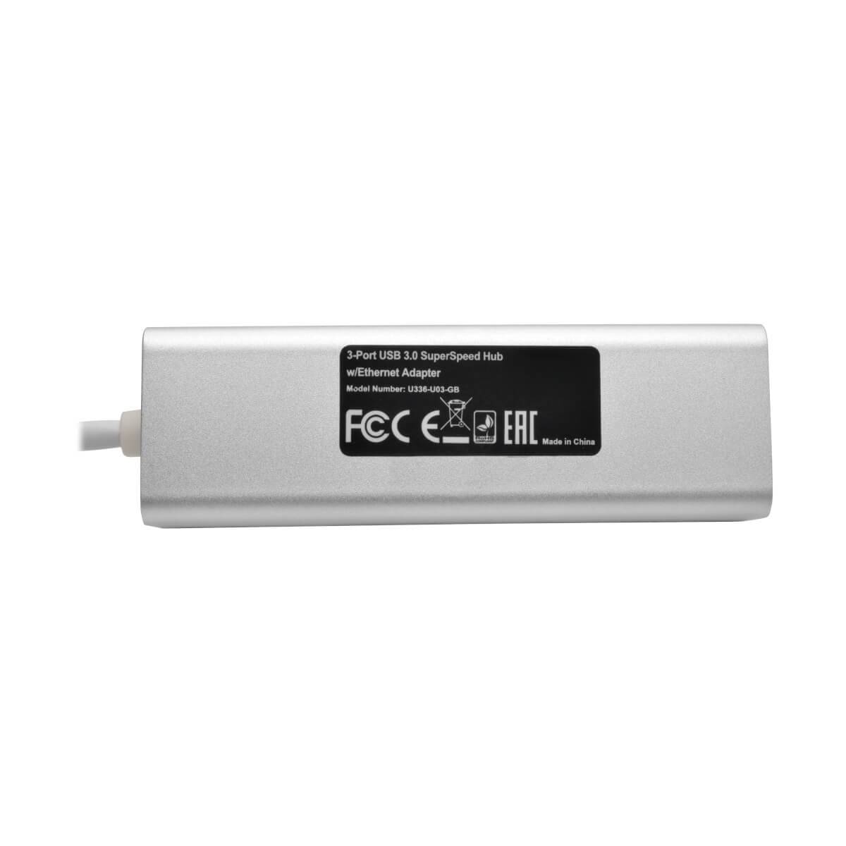 Rca Informatique - image du produit : USB 3.0 TO GIGABIT ETHERNET NIC