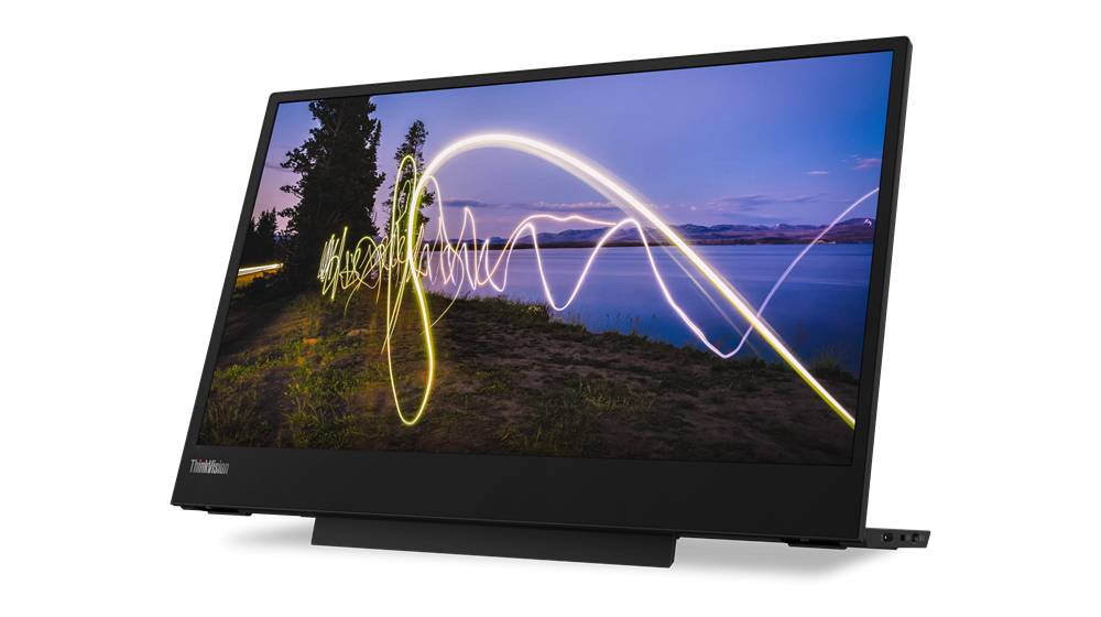 Rca Informatique - image du produit : THINKVISION M15 LED 14IN 16:9 1920X1080 2X USB THINKRED