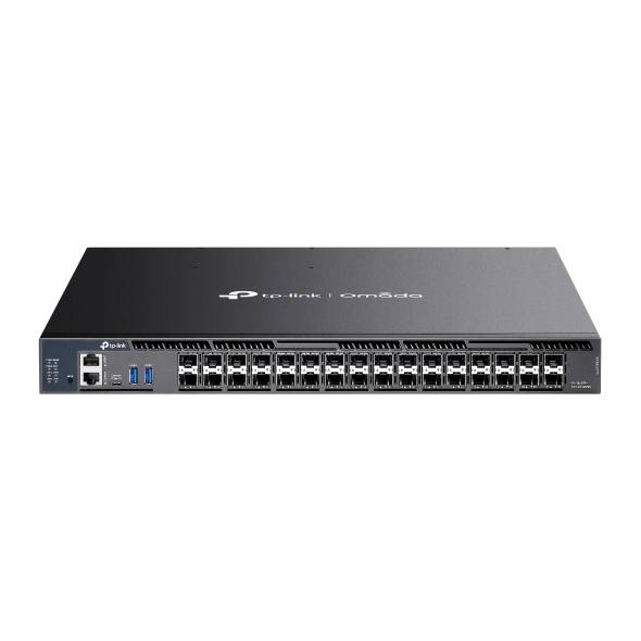 Rca Informatique - Image du produit : 32-PORT OMADA 10G L3 SWITCH FULL SFP+ STACKABLE 6X 25G SFP28