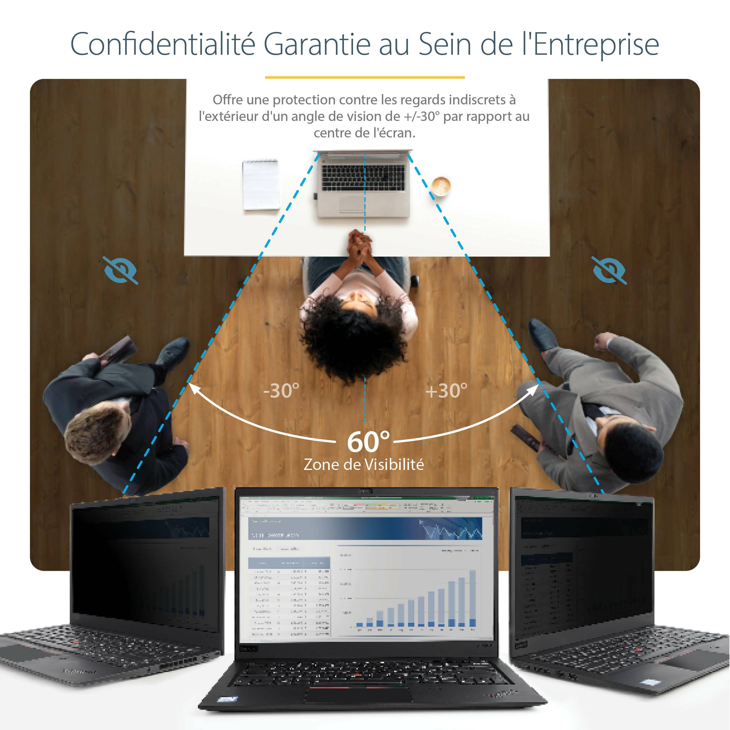 Rca Informatique - image du produit : 17.3 LAPTOP PRIVACY FILTER - COMPUTER PRIVACY SCREEN/PROTECTO