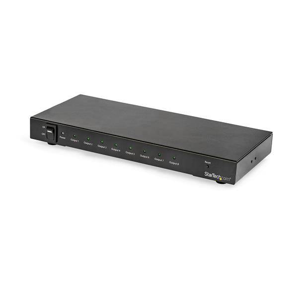 Rca Informatique - Image du produit : 8-PORT HDMI SPLITTER - 4K HDMI SPLITTER BOX - 4K 60HZ