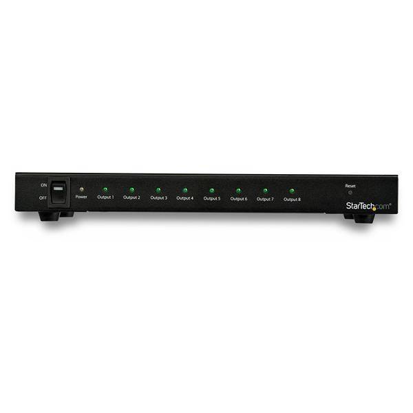 Rca Informatique - image du produit : 8-PORT HDMI SPLITTER - 4K HDMI SPLITTER BOX - 4K 60HZ