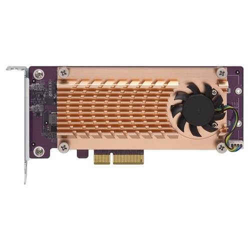 Rca Informatique - Image du produit : DUAL M.2 22110/2280 PCIE SSD EXPANSION CARD (PCIE GEN2 X4)