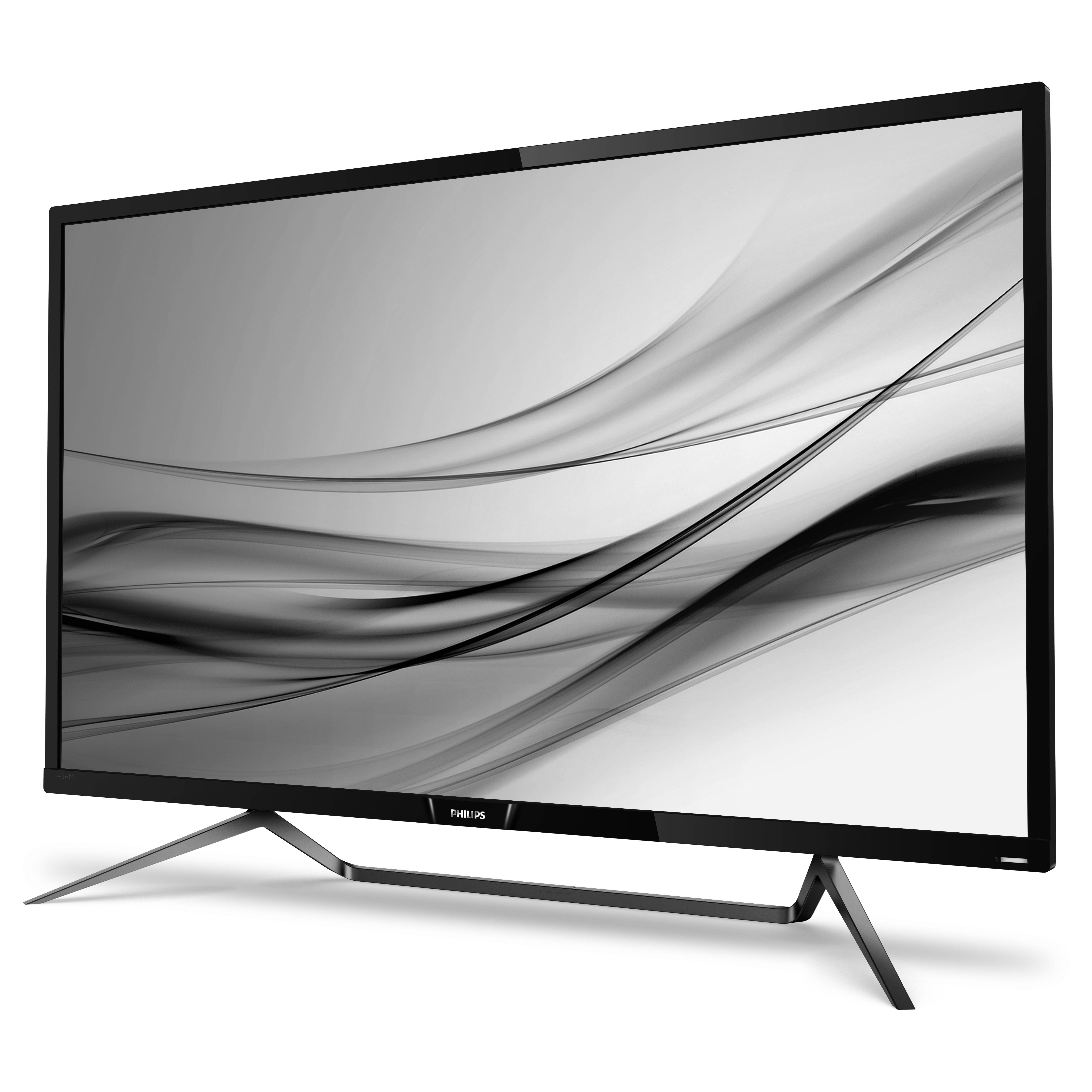 Rca Informatique - image du produit : 43IN 3840X2160 16:9 4MS 436M6VBPAB 4000:1 USB/HDMI