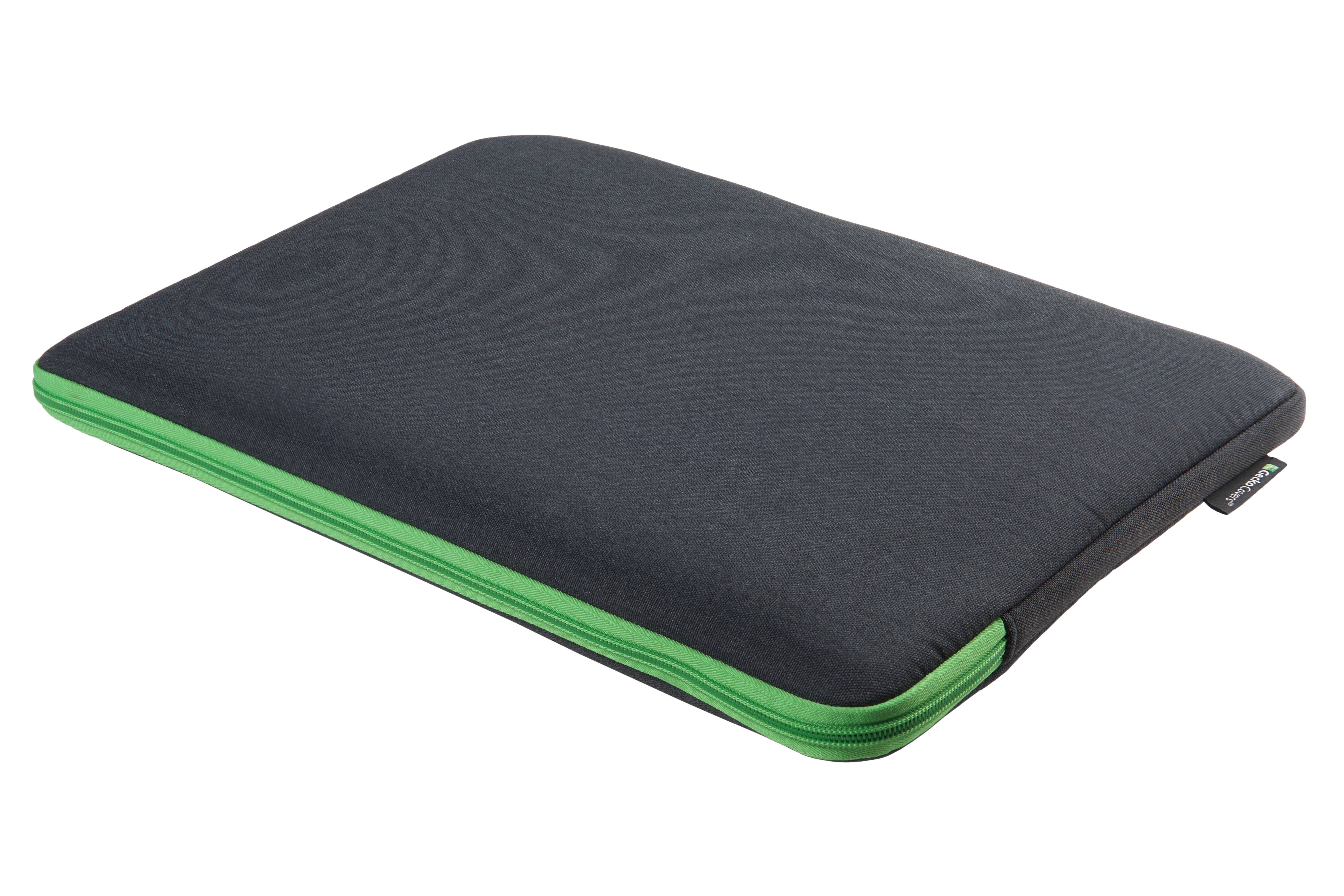 Rca Informatique - image du produit : UNIVERSAL ZIPPER SLEEVE LAPTOP 15IN GREEN GREY