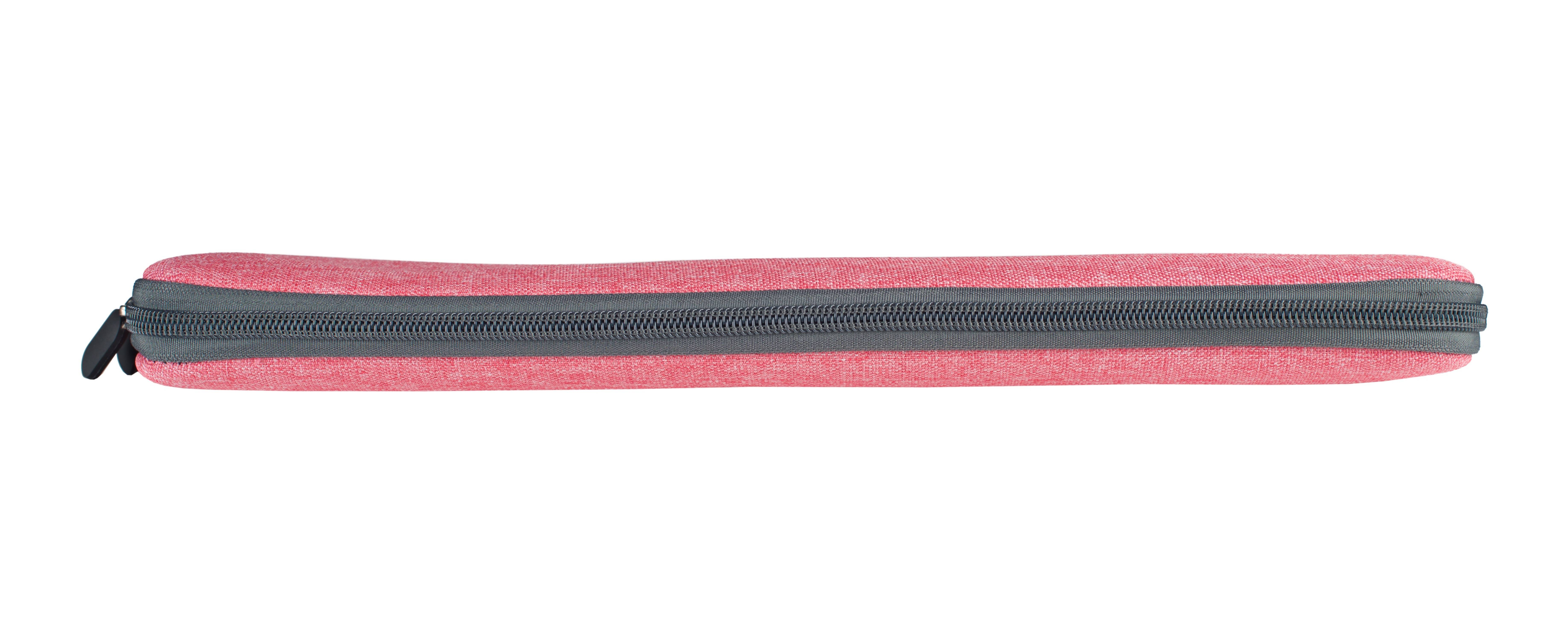 Rca Informatique - image du produit : UNIVERSAL ZIPPER SLEEVE LAPTOP 13IN PINK