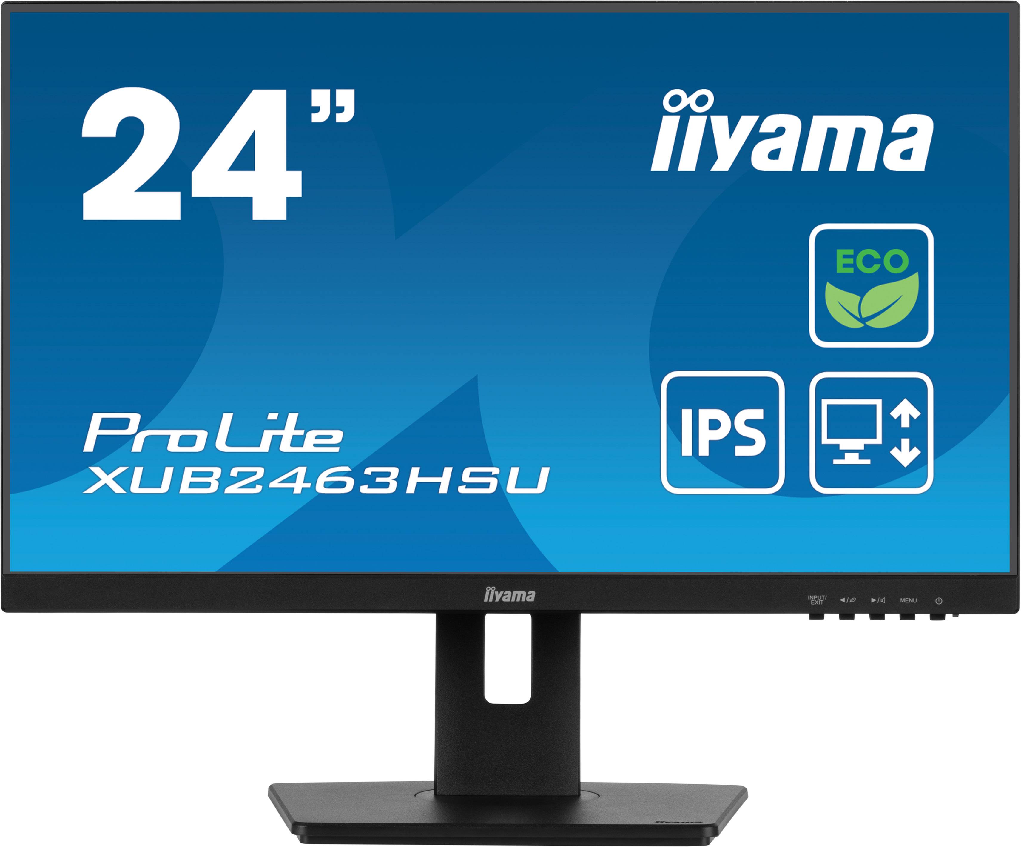 Rca Informatique - Image du produit : XUB2463HSU-B1 23.8IN IPS FHD 250CD/3MS/HDMI/DP/2USB/HAS