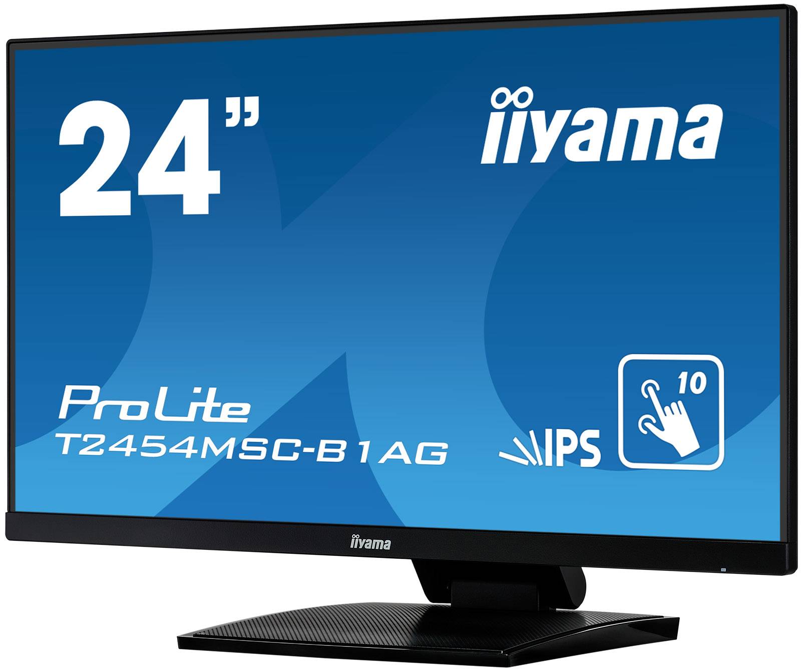 Rca Informatique - image du produit : T2454MSC-B1AG 23.8IN CAPA TOUCH IPS FHD 250CD/4MS/HDMI/VGA/2USB