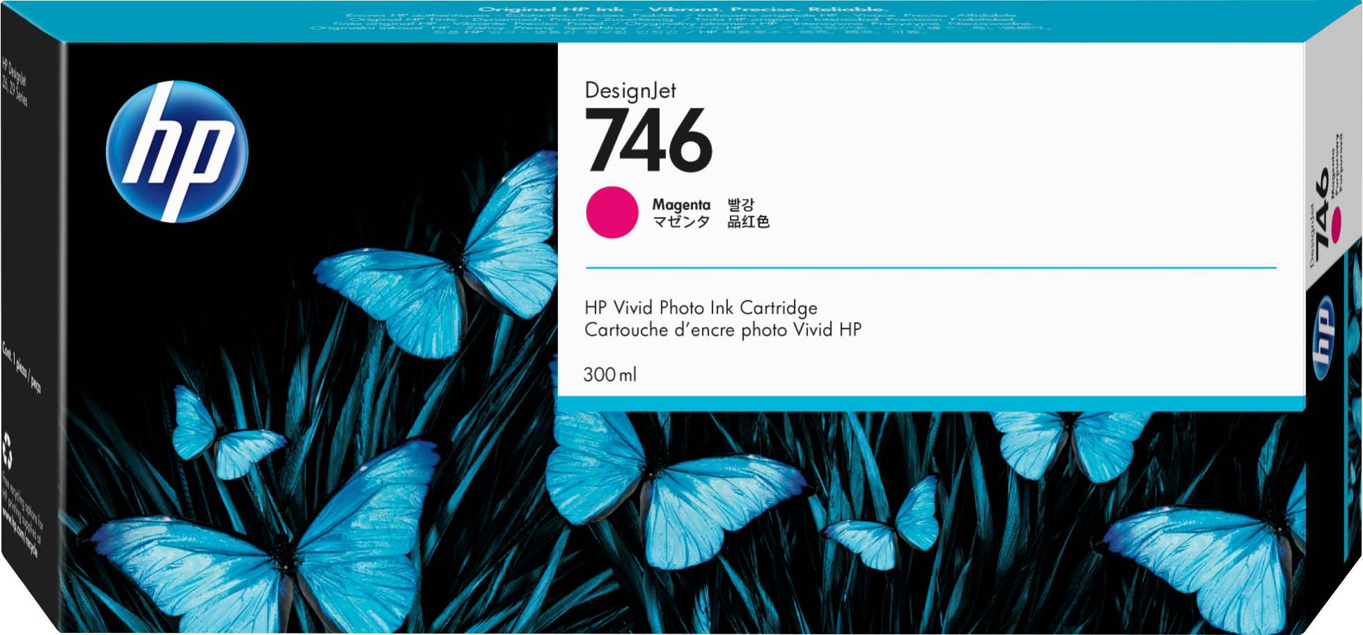 Rca Informatique - Image du produit : HP 746 300-ML MAGENTA INK CARTRIDGE