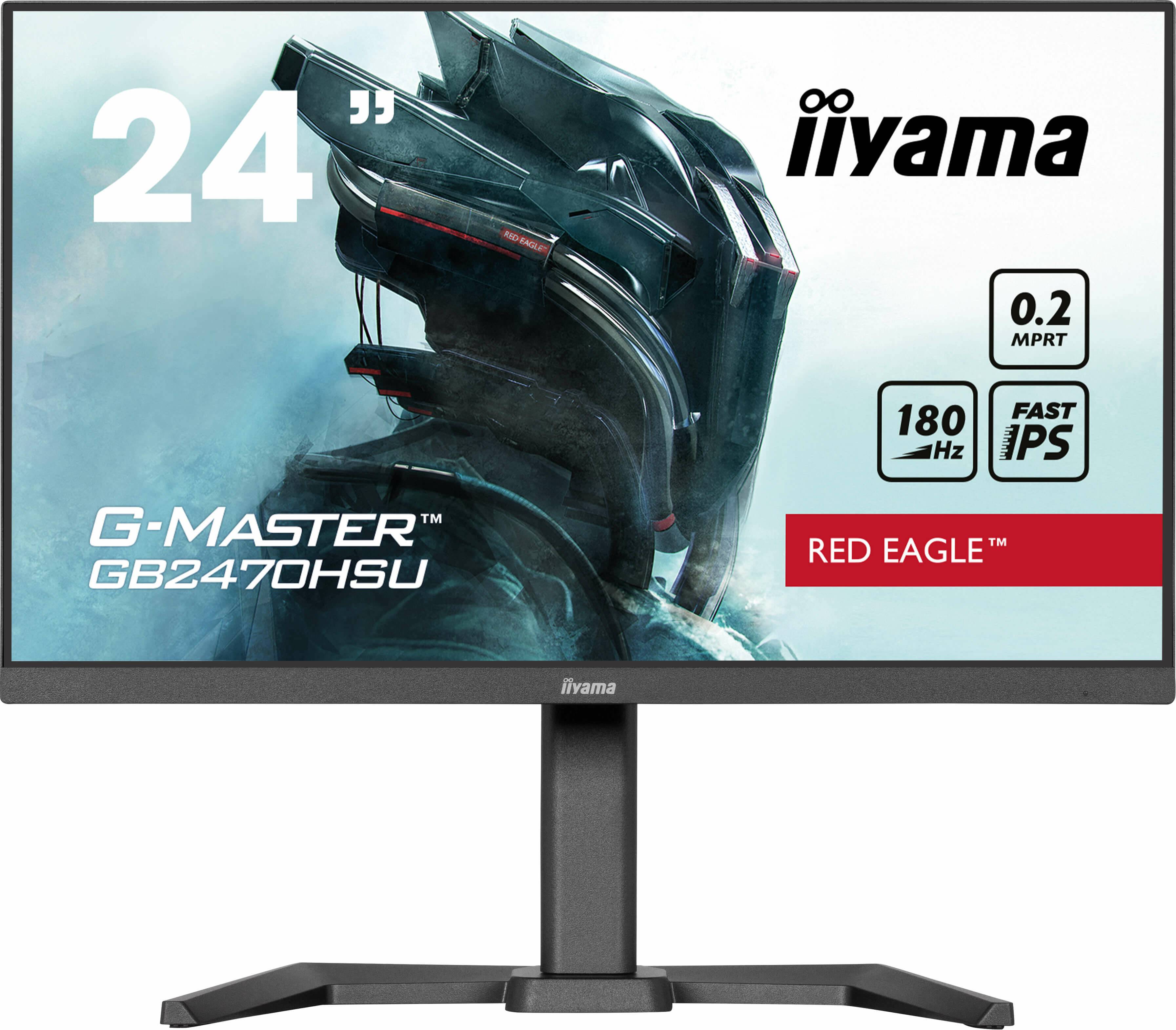 Rca Informatique - image du produit : 23.8IN G-MASTER RED EAGLE FAST IPS 1920X1080 180HZ AND 0.2MS MP