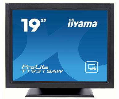 Rca Informatique - image du produit : T1931SAW-B5 19IN SAW TOUCH TN HD 1000:1/5MS/HDMI/VGA/DP