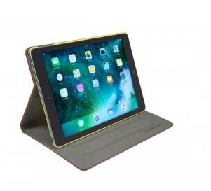 Rca Informatique - image du produit : APPLE IPAD 9.7IN (2017/2018) EASY-CLICK COVER BROWN YELLOW