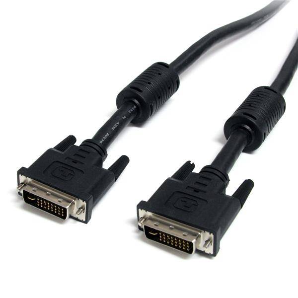 Rca Informatique - image du produit : CBLE DVI-I DUAL LINK DE 1.8 M MLE VERS MLE