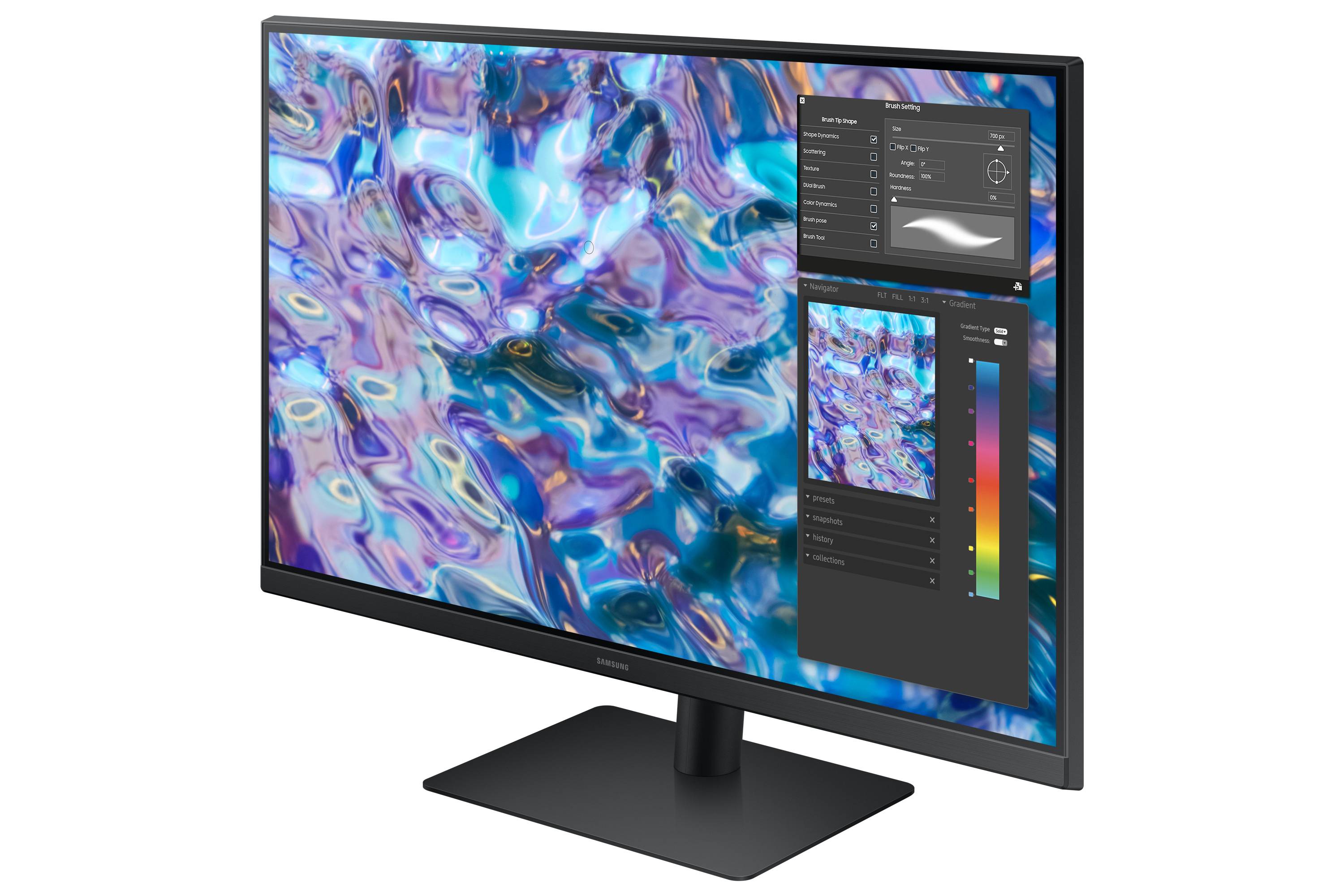 Rca Informatique - image du produit : S27B610EQ LED 27IN WQHD 2560X1440 5MS 16:9 HDMI DP