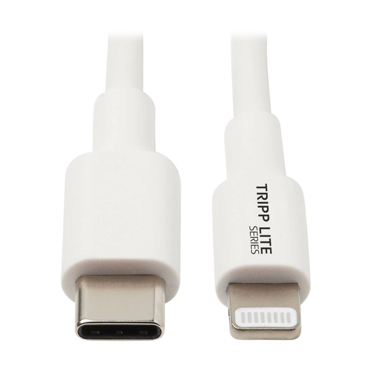 Rca Informatique - Image du produit : USB-C TYPE-C SYNC / CHARGE CBL LIGHTNING USB 2.0 WHITE 0.91 M