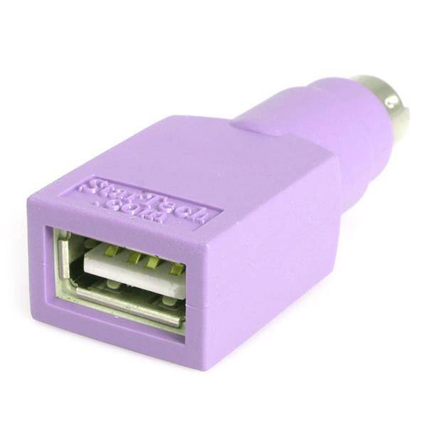Rca Informatique - image du produit : ADAPTATEUR USB VERS PS/2 - USB A FEMELLE VERS PS/2 MALE