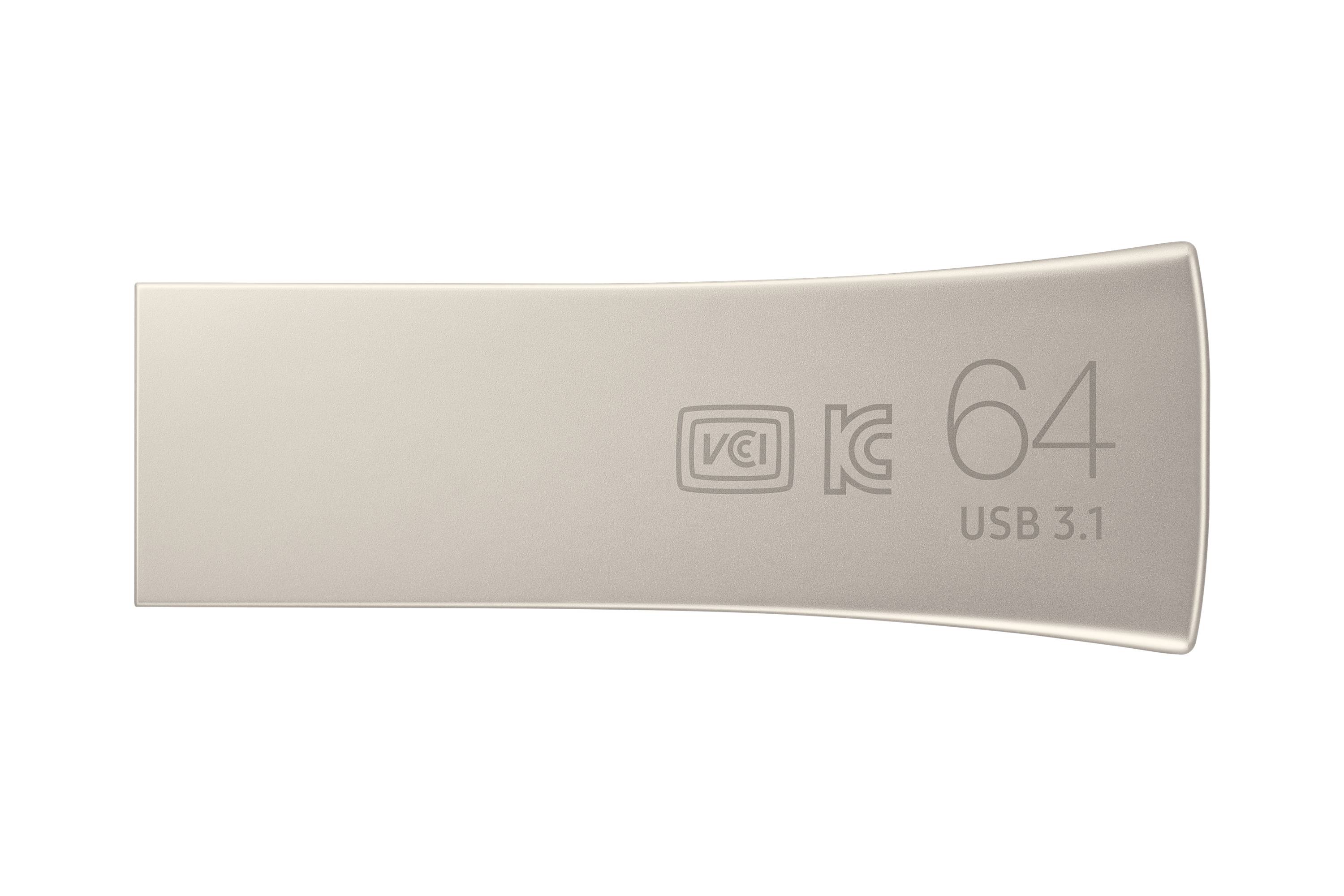 Rca Informatique - image du produit : BAR PLUS CHAMPAGNE SILVER 64GB .