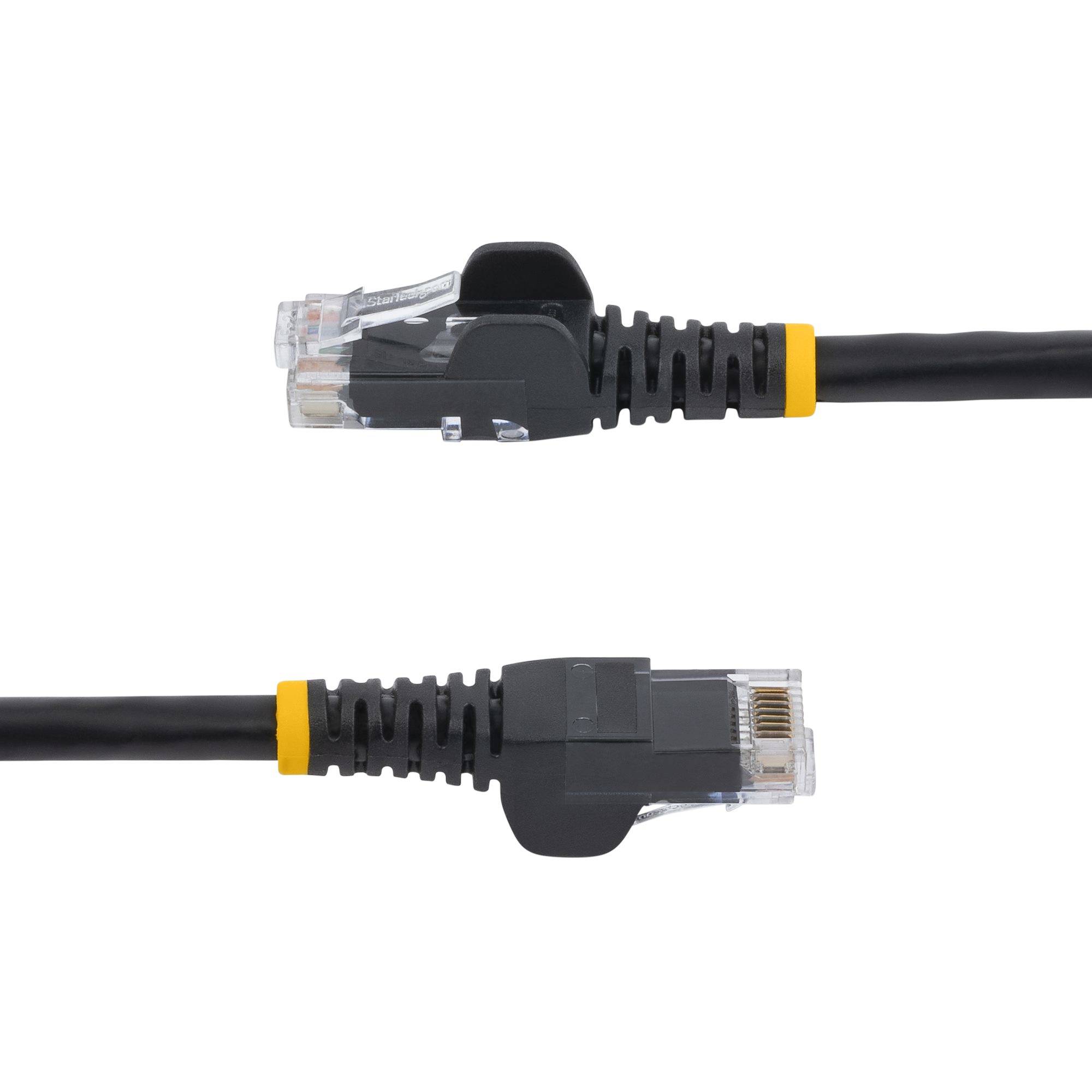 Rca Informatique - image du produit : 10M BLACK CAT5E CABLE SNAGLESS ETHERNET CABLE - UTP