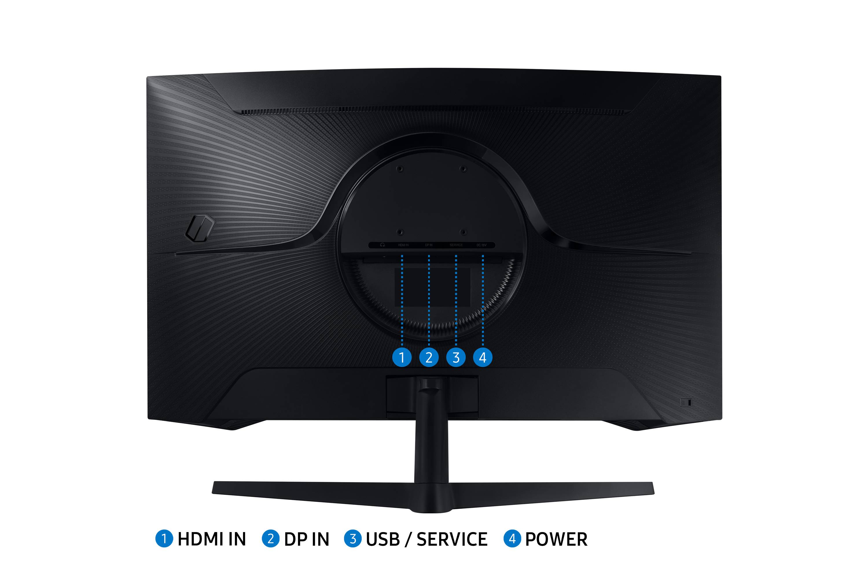 Rca Informatique - image du produit : LS32CG552EUXEN 31.5IN CV VA QHD 165HZ/300CD/HDMI/DP