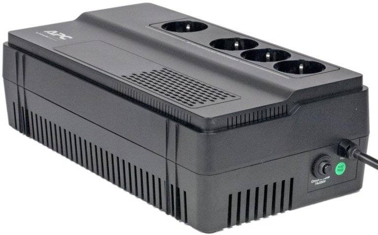 Rca Informatique - image du produit : APC BACK-UPS BV 650VA AVR SCHUKO OUTLET 230V IN