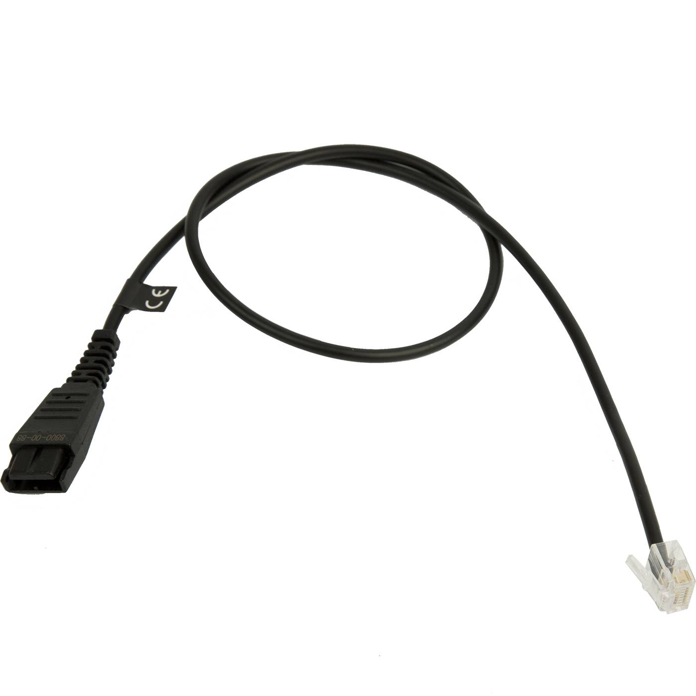 Rca Informatique - Image du produit : CABLE W/ QD TO RJ45 PLUG 8PIN F/ AGFEO ST 40