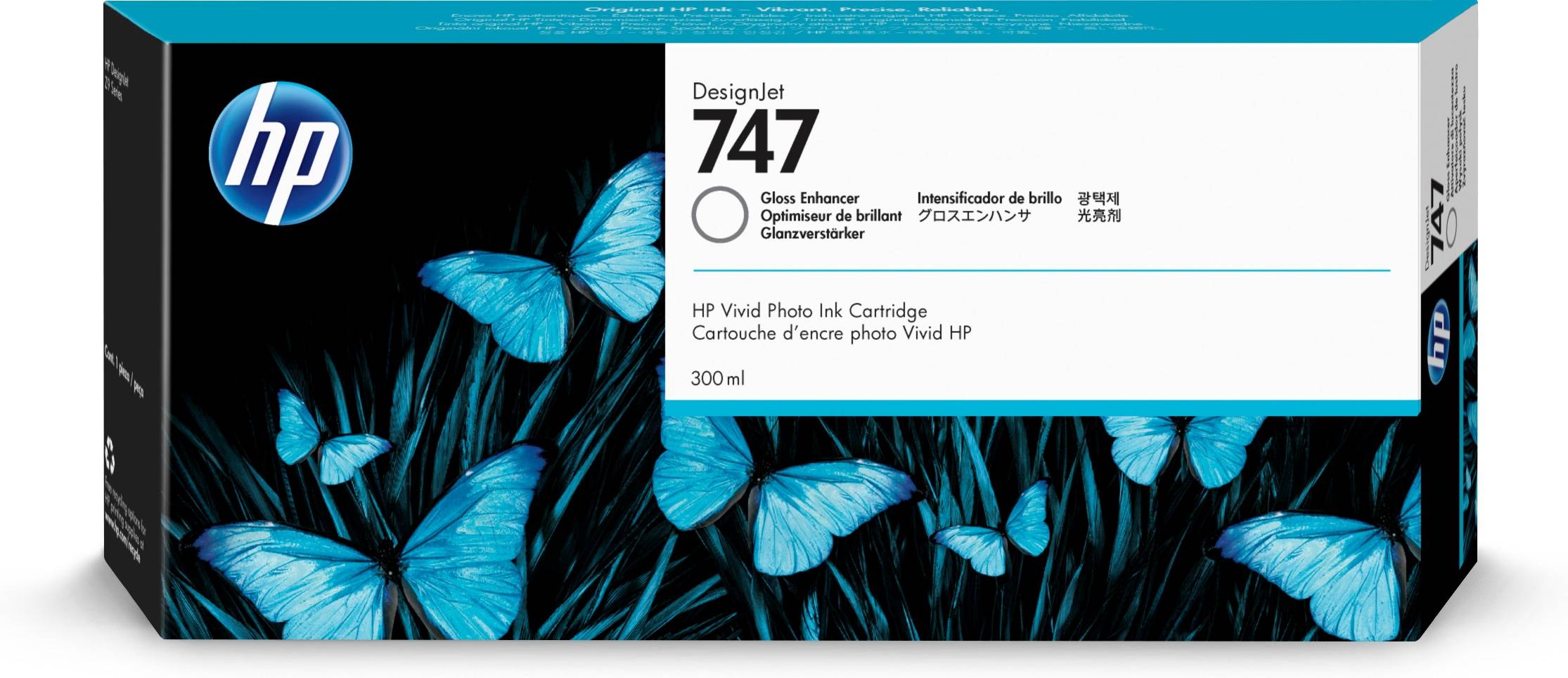 Rca Informatique - Image du produit : HP 747 300-ML GLOSS ENHANCER CARTRIDGE