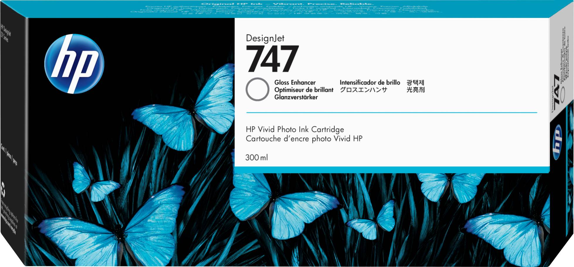 Rca Informatique - image du produit : HP 747 300-ML GLOSS ENHANCER CARTRIDGE