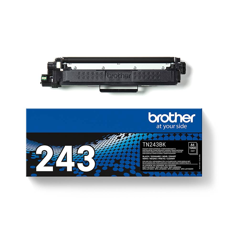 Rca Informatique - image du produit : TN-243BK TONER BLACK 1000 PAGES F/ DCP-L3510CDW L3550CDW