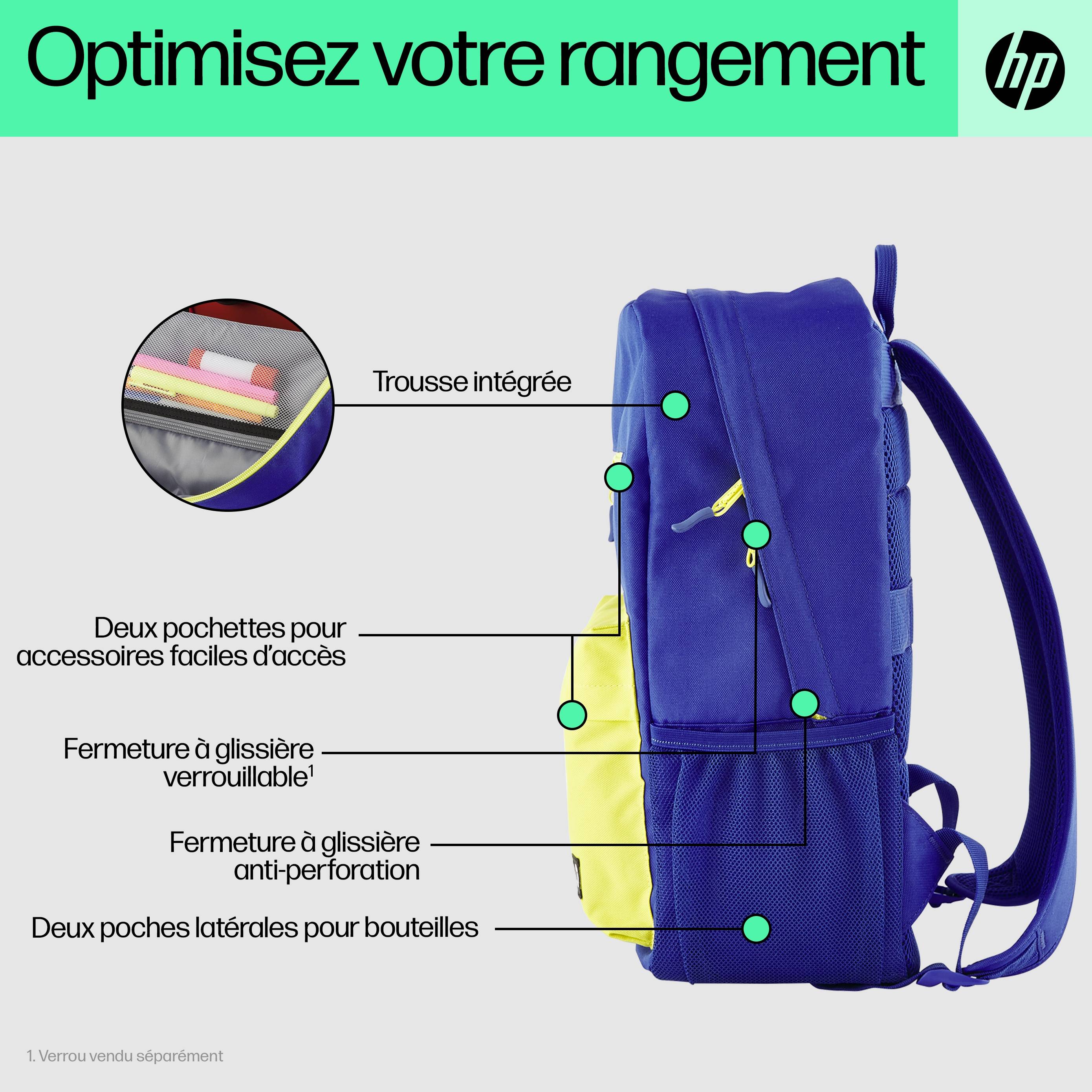 Rca Informatique - image du produit : HP CAMPUS BLUE BACKPACK