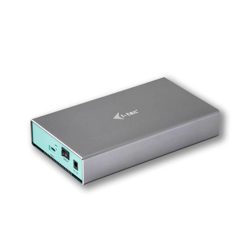 Rca Informatique - image du produit : I-TEC MYSAFE USB-C 3.5IN SATA HDD METAL EXTERNAL CASE 10GBPS