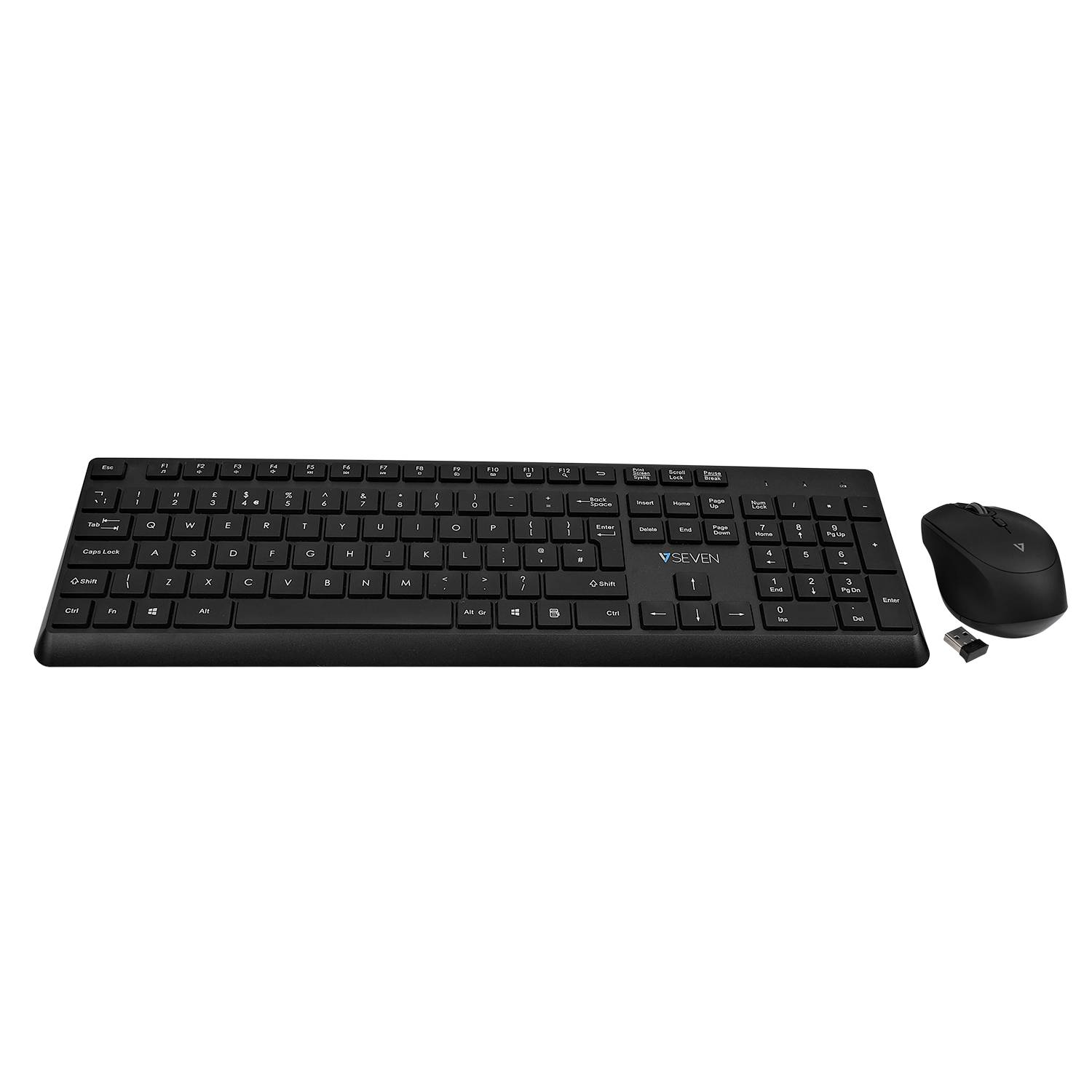 Rca Informatique - image du produit : PRO WIRELESS KEYBOARD MOUSE UK QWERTY UK ENGLISH LASERED KEYCAP