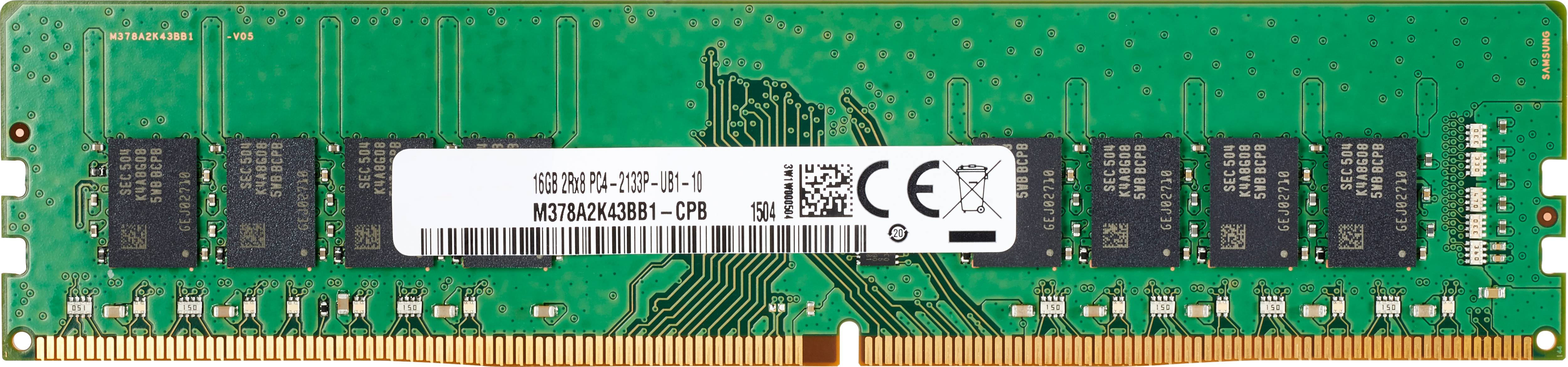 Rca Informatique - Image du produit : 16GB DDR4-2666 ECC UNBUFF RAM F/ DEDICATED WORKSTATION