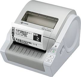 Rca Informatique - image du produit : TD-4100N 4IN DT LABEL RECEIPT LAN 300DPI BEL/FRA/HOL