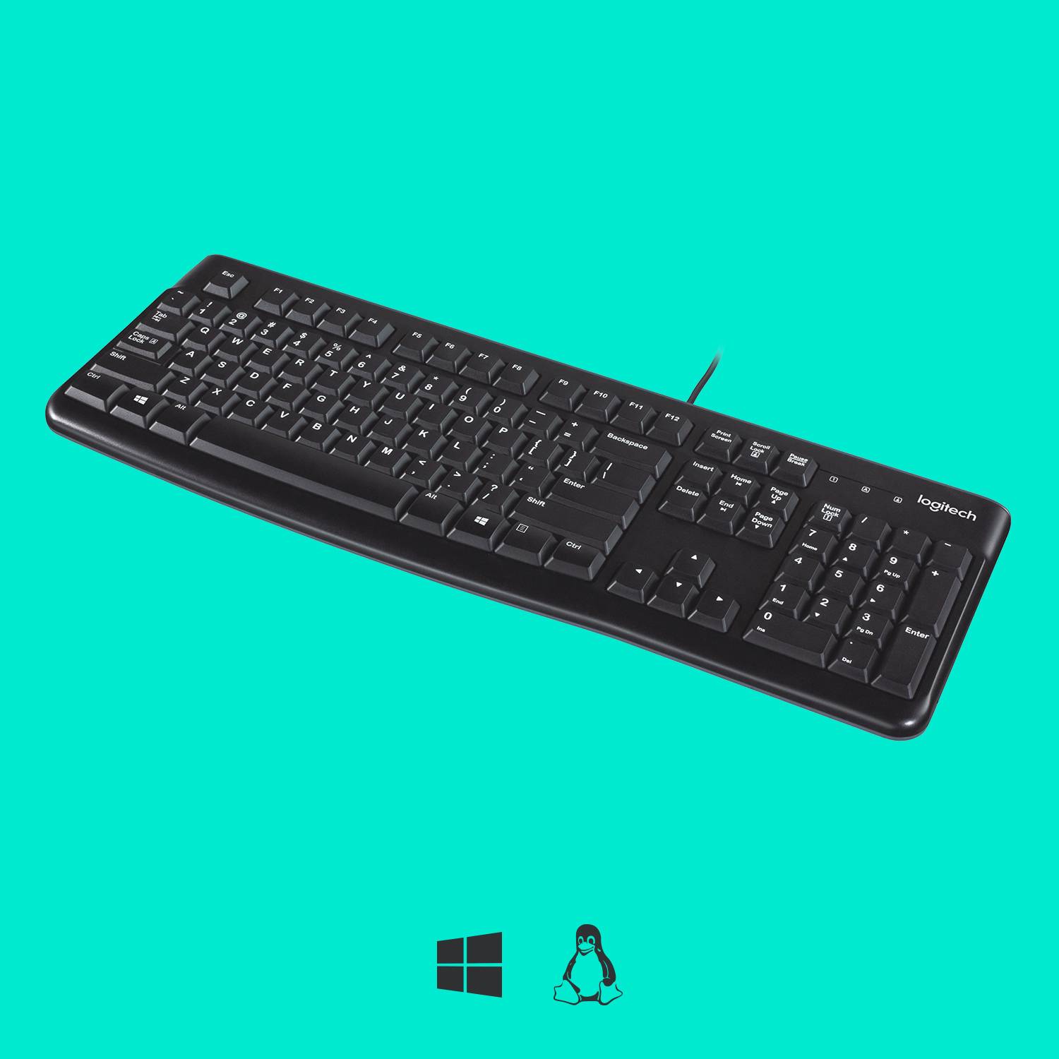 Rca Informatique - image du produit : KEYBOARD K120 - N/A - NLB NSEA BE