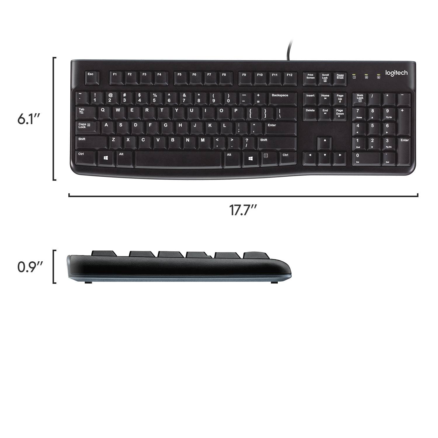 Rca Informatique - image du produit : KEYBOARD K120 - N/A - NLB NSEA BE