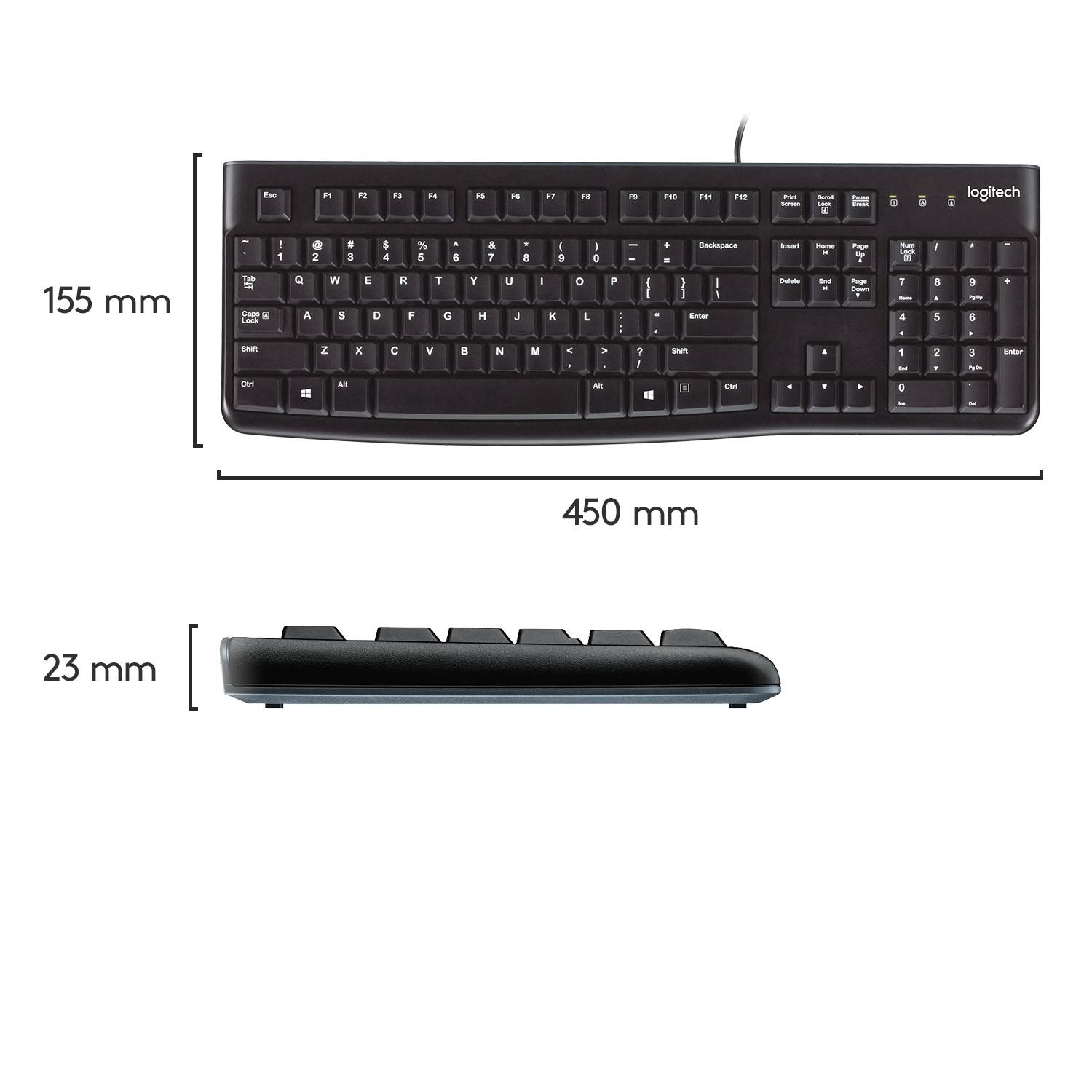 Rca Informatique - image du produit : KEYBOARD K120 - N/A - NLB NSEA BE