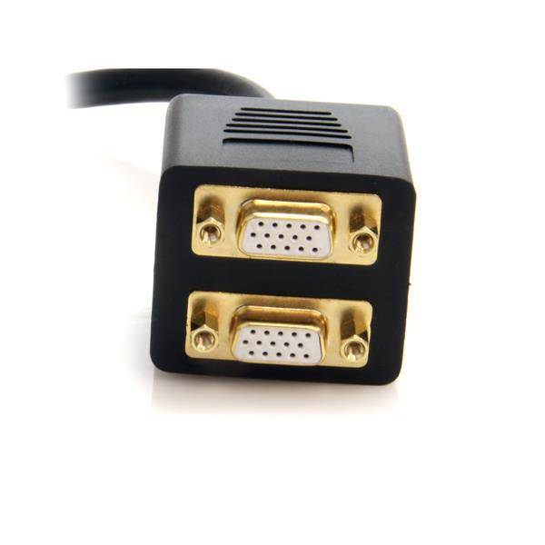 Rca Informatique - image du produit : 1 FT DVI-I ANALOG TO 2X VGA VID SPLITTER CABLE - M/F