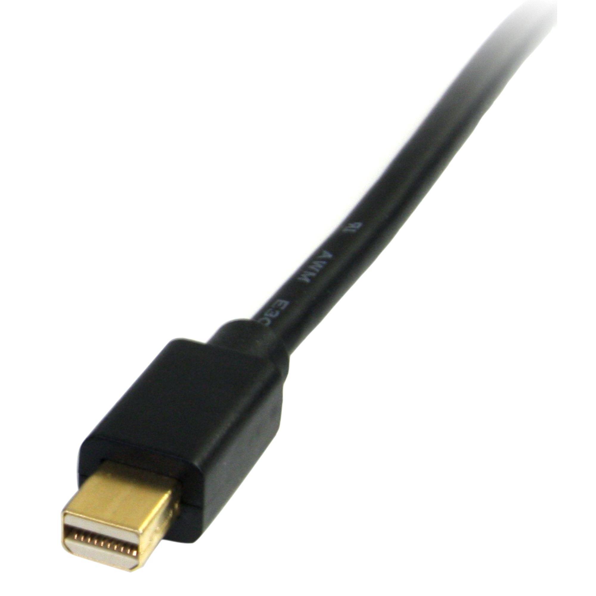 Rca Informatique - image du produit : CABLE MINI DISPLAYPORT VERS VGA - M/M - 18M