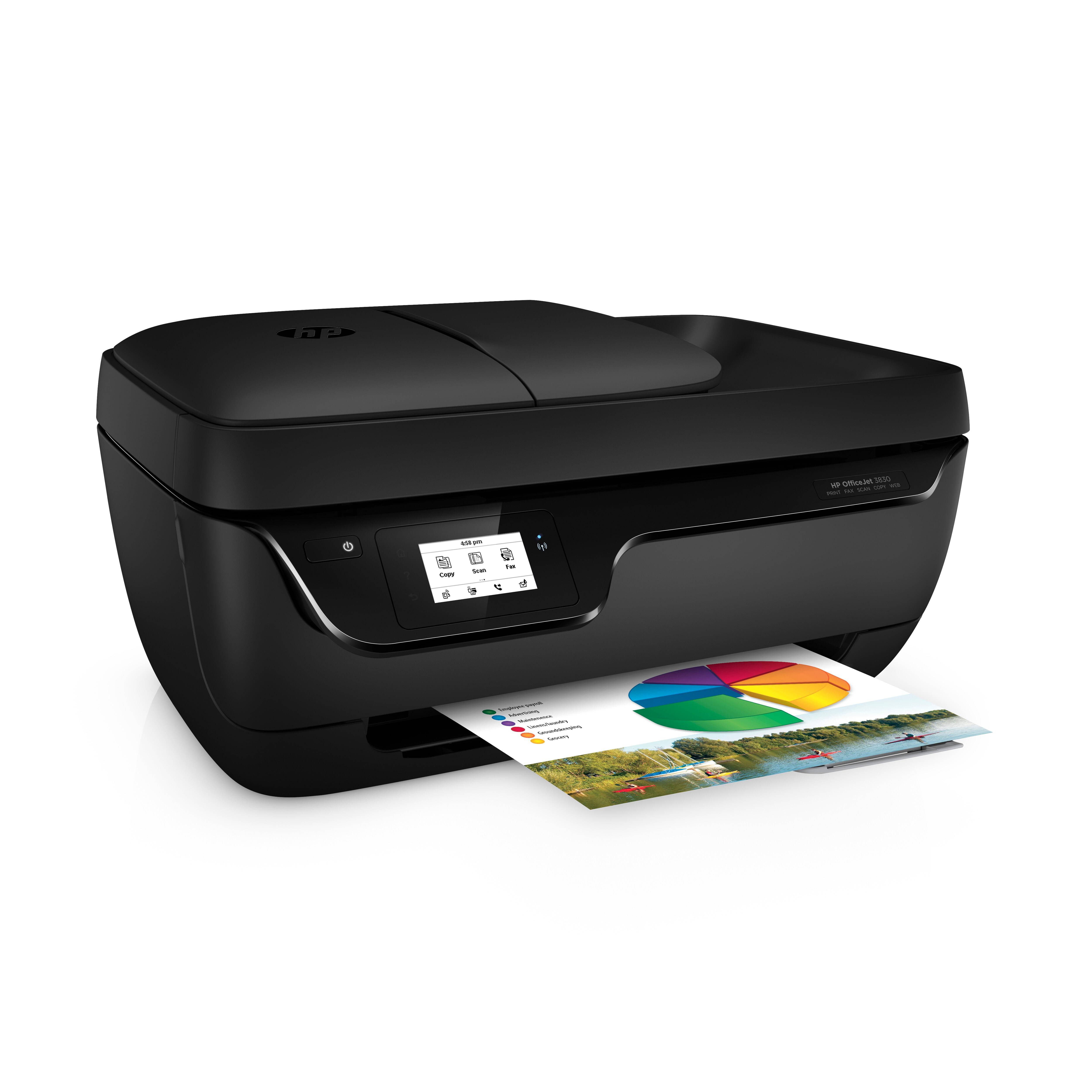 Rca Informatique - image du produit : OFFICEJET 3833 MFP 4800X1200DPI 22/17PPM NOMEM PRNT/CPY/SCN/FX   IN