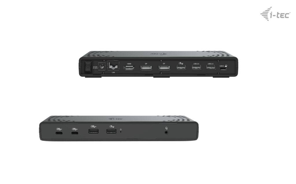 Rca Informatique - image du produit : USB-C TRIPLE DISPLAY DOCKING STATION GEN 2 PD 100W