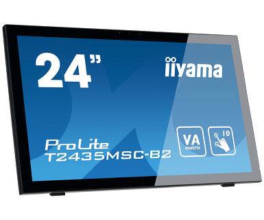 Rca Informatique - image du produit : T2435MSC-B2 3000:1 6MS BLACK 236IN LCD-TOUCH 1920X1080 16:9